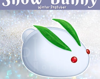 Japanese Snow Rabbit - Yuki Usagi / Cute Chibi Snow Bunny/ Kawaii