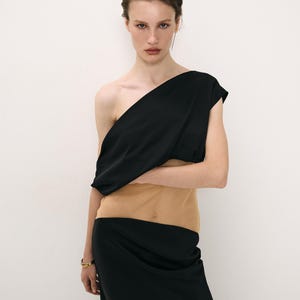 Luxury Silk Dress, Summer Wedding Dress, Minimalist Silk Gown, Elegant Party Dress, Dress With Open Back, Transformer Silk Dress
