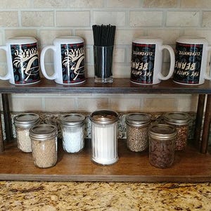Kitchen Shelf, Kitchen Counter Storage, Counter Shelf, Corner Storage, Kitchen Tiered Shelf, Counter Organizer, Mug Shelf, Shelf, Organizer