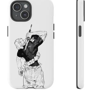 Handyhülle Anime Toji Jujustu Kaisen, Robuste Hülle für Otaku, Schutzhülle Anime Liebhaber Geschenk, Slim Fit Handyhülle, Anime Fan Zubehör