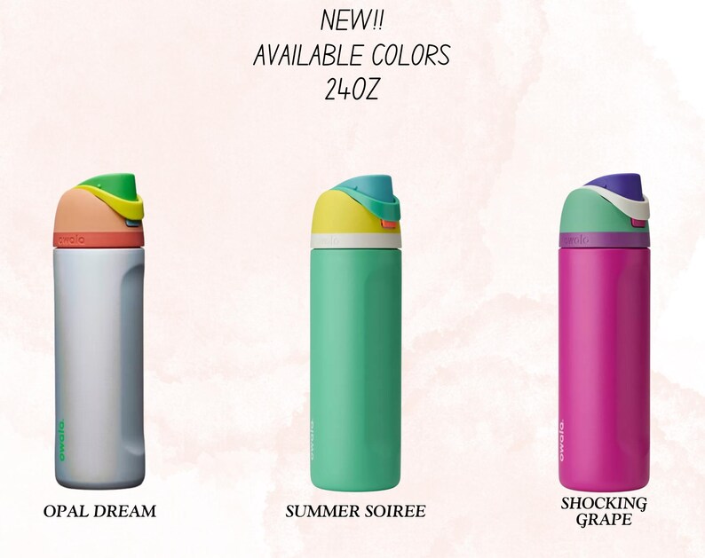 Engraved Dog Mom Owala Water Bottle, Paw Print Pattern, Personalized Gift image 10