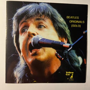 Paul McCartney "Beatles Originals (Solo)" Soundchecks and Rehearsals 1990-1993 Rare CD!!