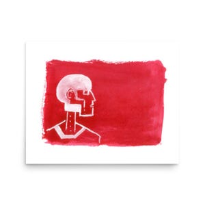 Impressão de pôster abstrato Arte Decoração de casa única e brilhante
