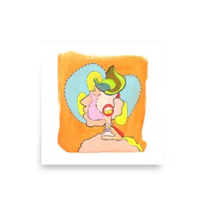 Impressão de pôster abstrato Arte Decoração de casa única e brilhante