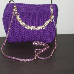handbag, shoulder bag, crochet bag, bag