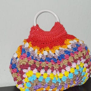 Handbag, shoulder bag, bag, crochet bag, rarity, unique, boho bag, shopper bag
