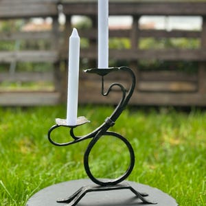 Handgeschmiedeter Kerzenständer