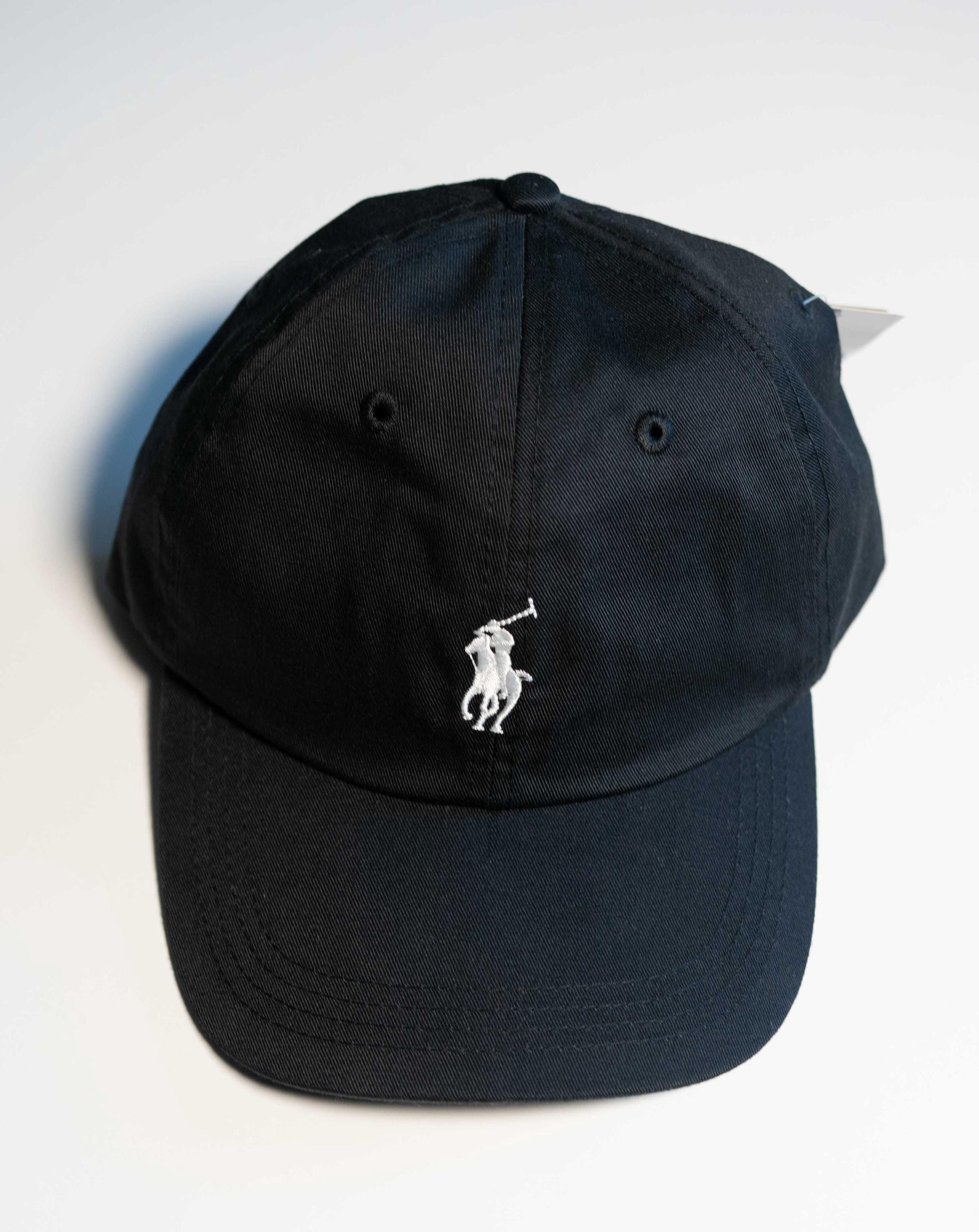 Ralph Lauren Unisex Cap Black White Pony - Etsy