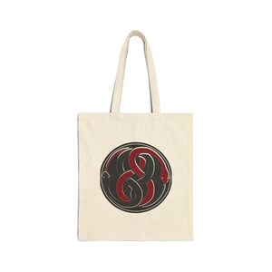Stylish Cotton Canvas Tote Bag with Unique Design, Eco-Friendly Shopping Bag, Reusable Grocery Tote, Perfect for Everyday Use, Gift Ideas