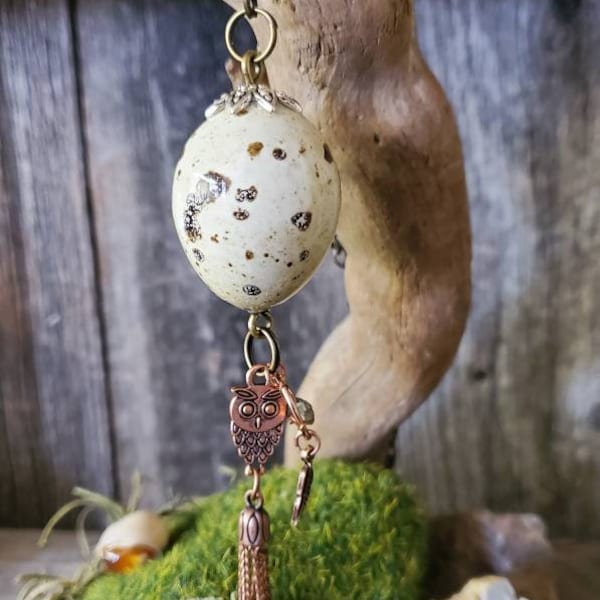 Quail Egg Necklace