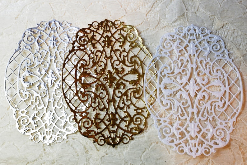 Paper Die Cut Ephemera Scrapbook Paper Cutouts for Collage Etsy