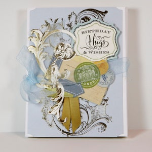 birthday gift, birthday mini album, personalized unique birthday card, mini photo book memory, birthday journal  for him