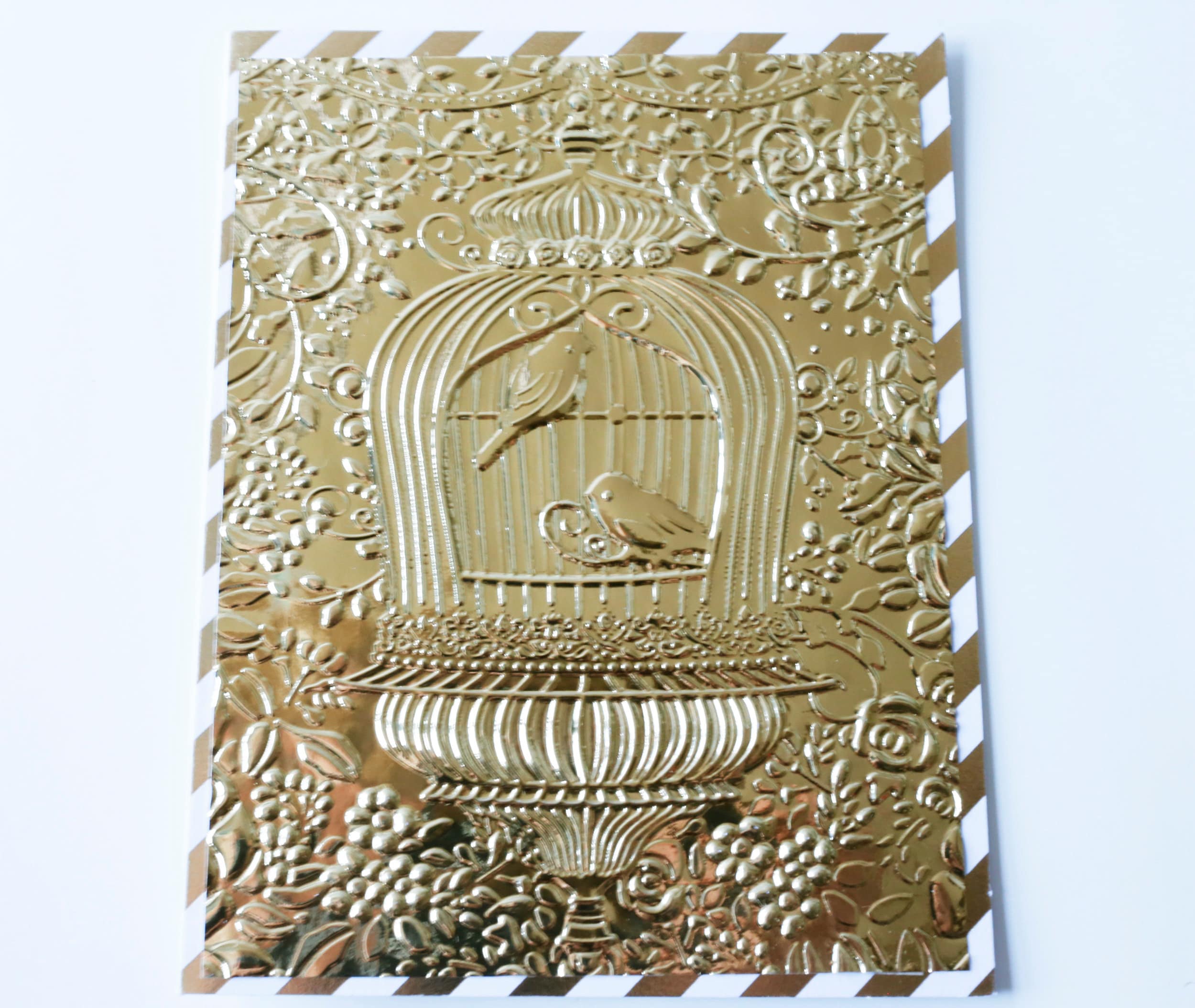 6 Cards Set, Blank Gold Boxset Stationery, Note Cards With Envelopes - Etsy