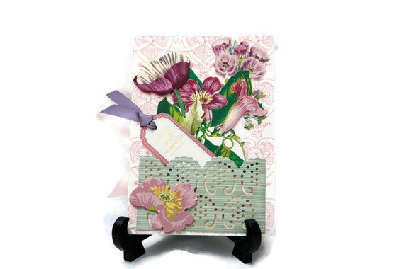 Speedy recovery Thinking of You Handmade Get Well Soon Card Unisex Greeting Card