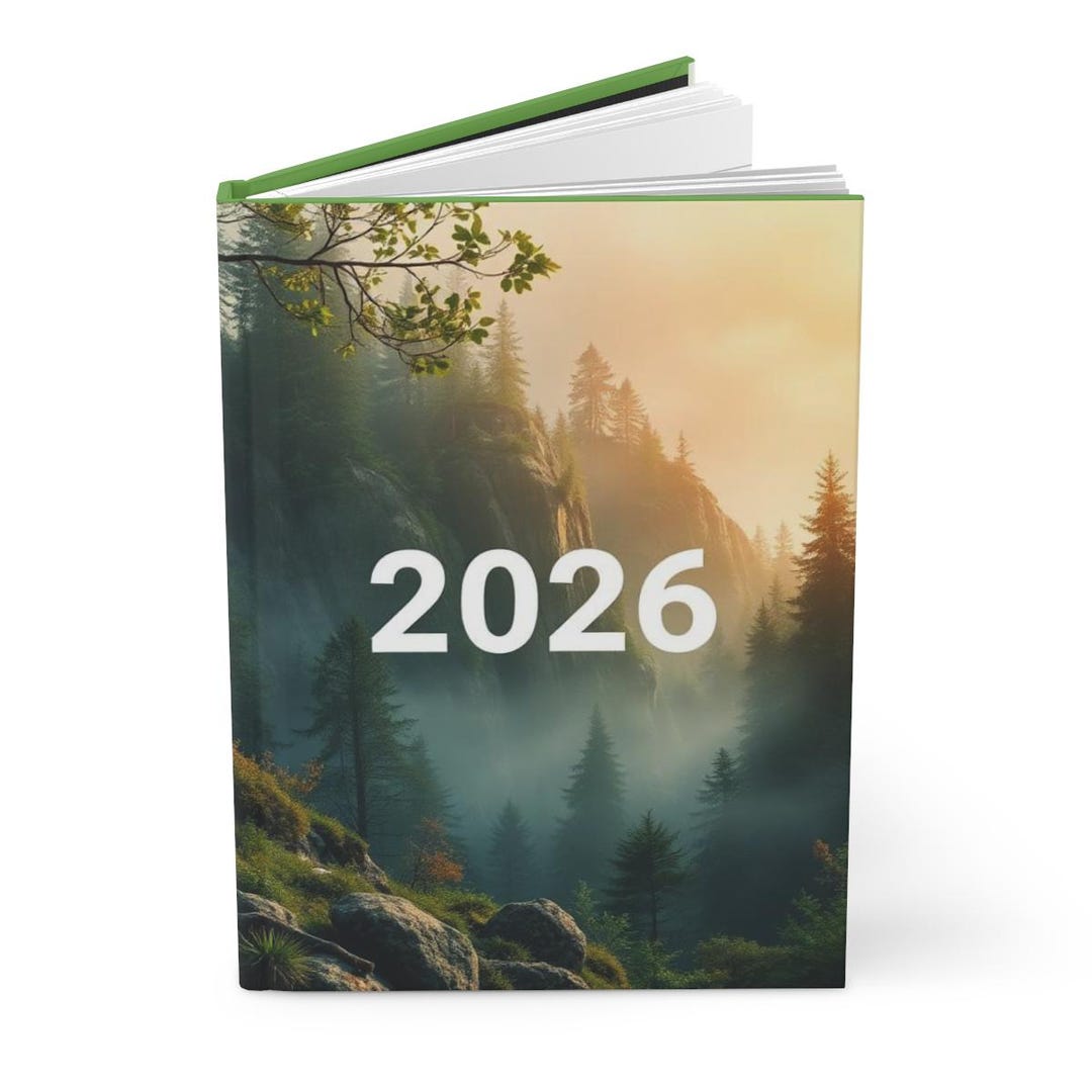 2026 Forest Landscape Journal | Hardcover Matte - Etsy