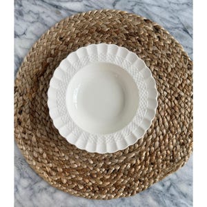 Vintage Copeland Spode "Chelsea Wicker" soup bowl