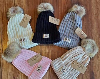 Ugg Genuine Shearling Sheepskin Winter Hat OS - Etsy display picture 1