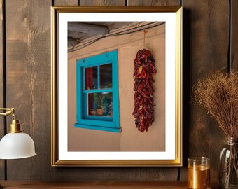 Chile de Santa Fe: arte decorativo para el hogar, arte mural para la cocina, obsequio culinario, decoración del suroeste, la especia de la vida