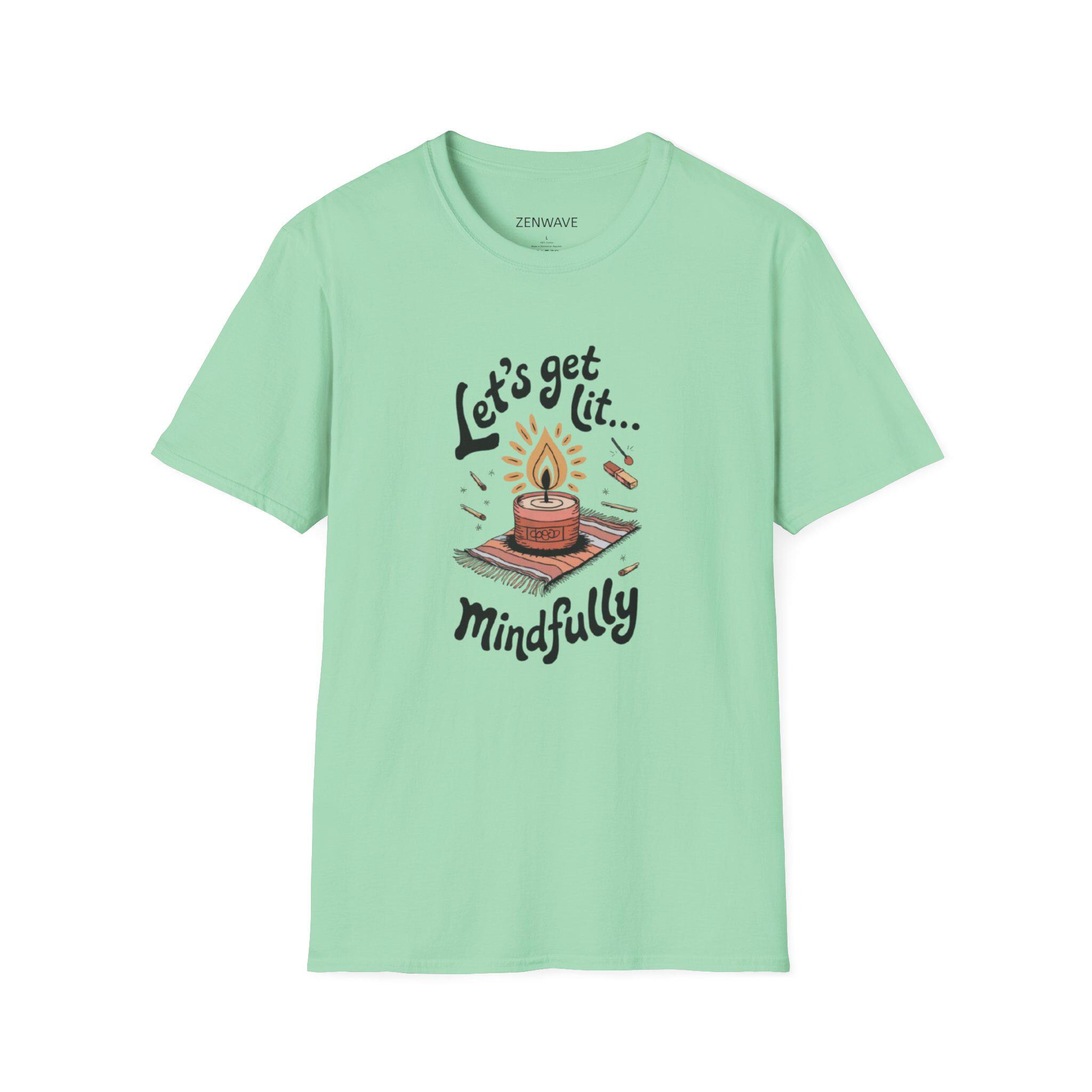Treat Yourself Women’s Yoga T-Shirt | Mindful & Wellness Wear- Front & Back