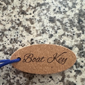 Custom Floating Boat Key Chain