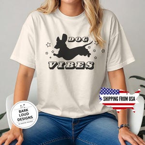 Dog Vibes Dachshund Shirt, Dog mom Shirt, Dog lover shirt, Teckel Shirt, Funny Dog Shirt, dog owner Shirt, Dachshund Shirt, comfort color