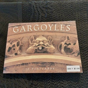 gargoyles 30 postcards book