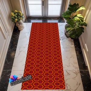 The Shining Runner Rug, The Shining Rug, The Shining Carpet, Popular Runner Rug, The Shining Decor, Hotel Rug, Shining Long Rug,Hotel Decor