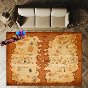 Art carte, tapis carte, tapis carte marron, tapis carte marron, tapis design carte marron, tapis artistique carte marron, tapis moderne carte marron, tapis marron sur le thème carte
