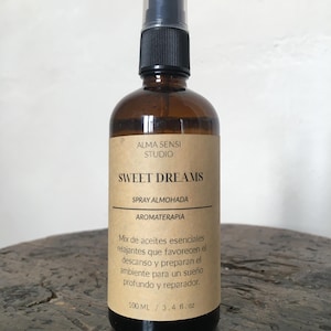 Sweet Dreams aromatherapie slaapspray: natuurlijke etherische oliën, lavendel en vetiver