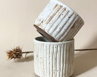 Ręcznie robiony kubek | Wabi Sabi | Ceramika | Rustykalny japoński | Kubek do kawy | Chawan | Filiżanka do herbaty