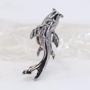 Titan ASTM F136 (tum108) Koi, guldfisk, karp Invändigt gängat tillbehör 1 mm-1,6 mm (18ga-14ga) Lämplig för snäcka, helix, brosk, tragus