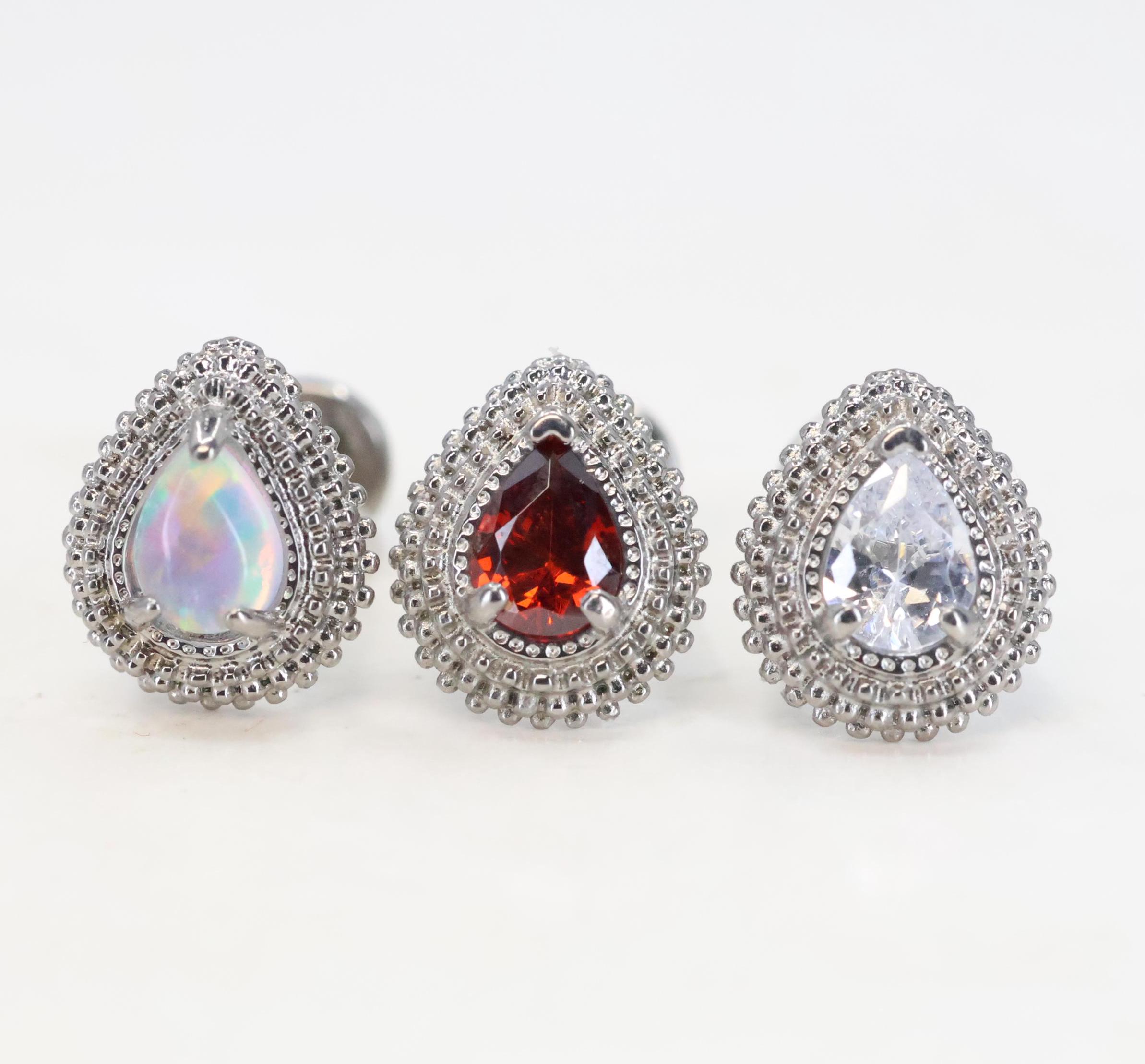 MARLU’ COPPIA ORECCHINI A LOBO INFINITO ACCIAIO E CRISTALLI 18OR040 - Foto 13