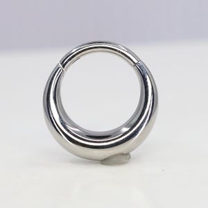 Anéis de titânio ASTM F136 (cl40), Rim Clicker, arco articulado de 1,2 mm (ga 16) Adequado para concha, cartilagem, septo, hélice, lóbulo, torre