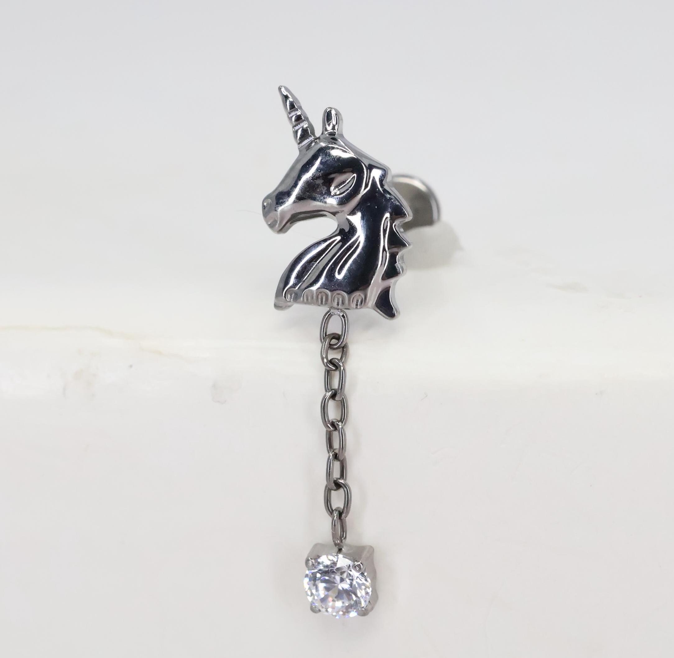 Unicorn Piercing - Etsy UK