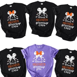 Comfort Colors® Custom Disney Halloween Birthday Shirt, Custom Halloween Birthday Shirt, Custom Disney Birthday Shirt, Halloween Shirts