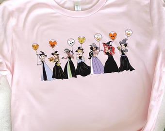 Disney Halloween Shirt, Disney Princess Halloween Shirt, Disney Halloween Shirt, Disney Princess Shirt, Halloween Shirt, Spooky Princess Tee