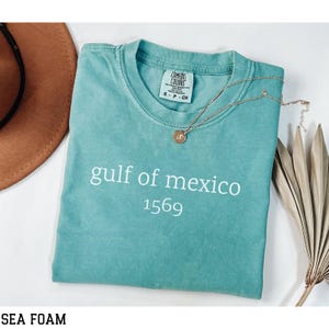 Comfort Colors® Golf van Mexico-shirt, Gulf Coast-shirt Texas Alabama Mississippi Florida Beach, Amerikaans Golf van Mexico patriottisch shirt T7