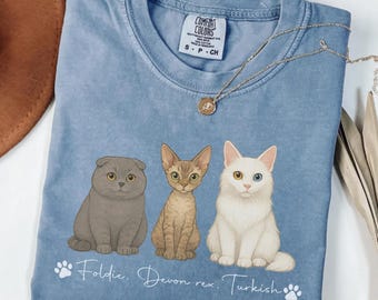 Comfort Colors® FDT Cat Subtle Tee Shirt, Fold Devon Turkish Shirt, Cat Protest Shirt, Anti Trump Shirt, Resist Shirt, Activist Shirt