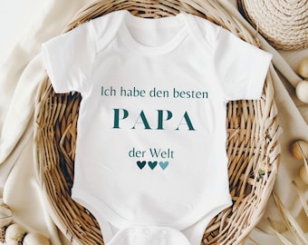 Baby bodysuit "I have the best dad in the world", baby bodysuit "Dad", best dad ever bodysuit, best dad gift, baby shower gift, Father's Day gift
