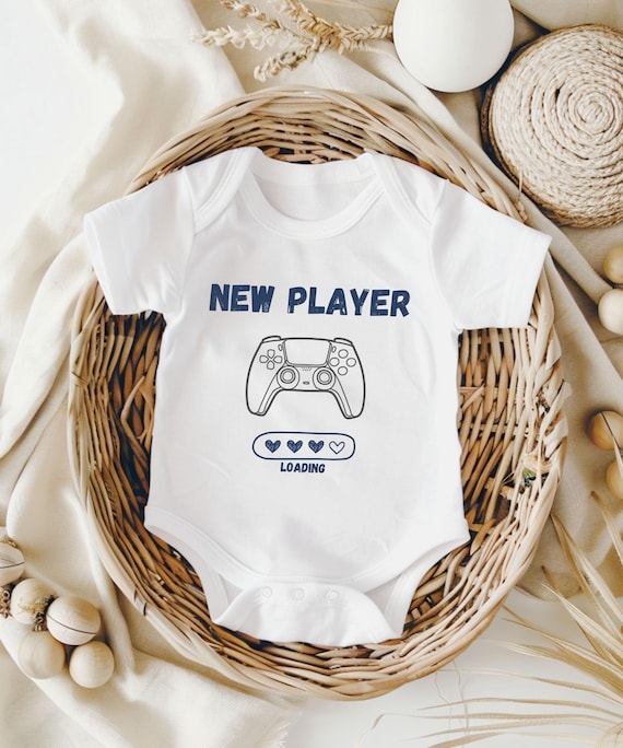 New Player loading Babybody, neuer Spieler wird geladen Body, Schwangerschaft verkünden mit einem Babybody, Geschenke zur Geburt Babybody