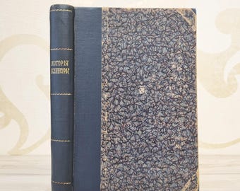 Seltenes Antikes Russisches Buch, Kulturgeschichte, 1902 Hardcover