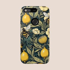 Custodia per telefono Bee and Lemon Cottagecore Tough, custodia protettiva, guscio sottile, custodia antiurto, telefono di design, custodia per telefono