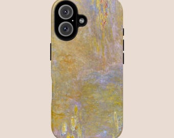 Claude Monet Water-Lilies Tough Case for iPhone, Samsung, Google Pixel - Artistic Phone Protector, Art Lover Gift, Impressionist Fine Art