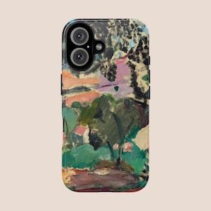 Henri Matisse Paysage de Collioure - Artistic Tough Case Iconic for iPhone, Samsung, Google Pixel, Gift for Art Lovers, Unique Design