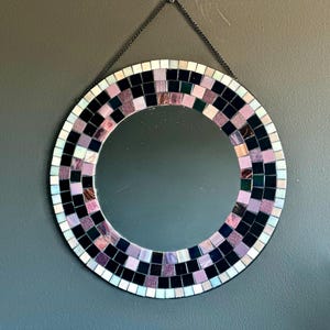 Twilight Elegance Mosaic Mirror