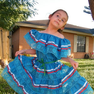 3 - 4 years old - Mexican &quot;Fiesta&quot; Dress