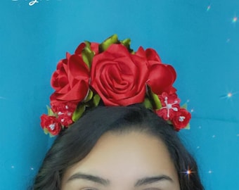 Gorgeous Handmade Floral Headbands - Frida Inspired Floral Headbands