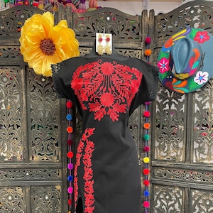 Etsy mexican embroidered dress hotsell