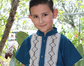 Mexikanische Guayaberas &quot;&quot;Maya&quot;&quot; für Jungen