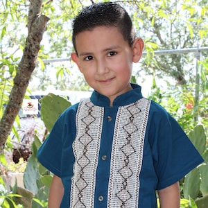 Mexican Guayaberas &quot;Maya&quot; for Boys